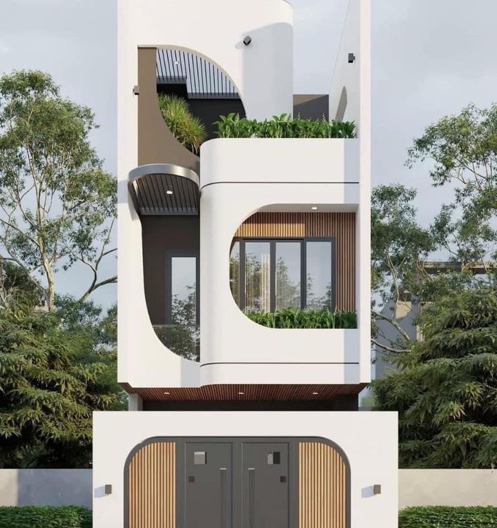 Phối cảnh mẫu nhà phố 02 — TNS House