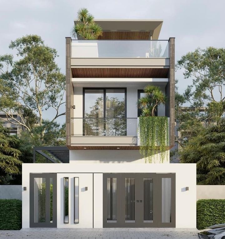 Phối cảnh mẫu nhà phố 03 — TNS House