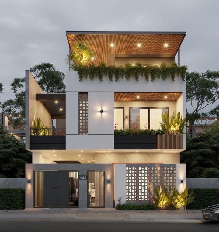Phối cảnh mẫu nhà phố 11 — TNS House