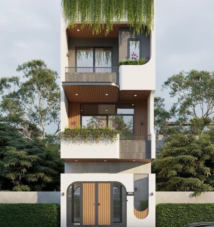 Phối cảnh mẫu nhà phố 14 — TNS House